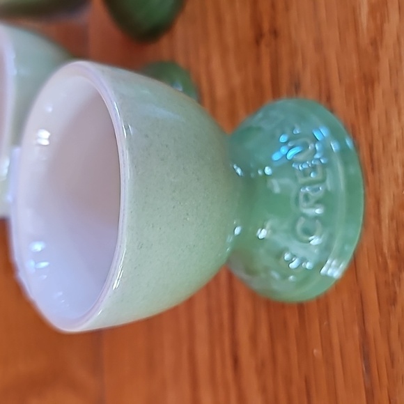 NWT Rare Le Creuset 4-Pack Egg Cup Set in Unique Color – Perfect for EASTER - Picture 2 of 6